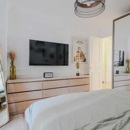 Cosy With Mezzanine - 20 Min Arc De Triomphe Appartement