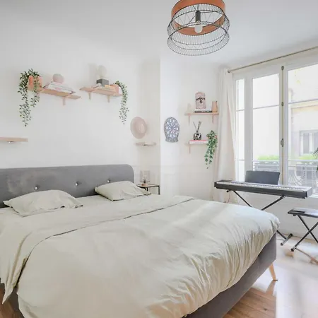 Cosy With Mezzanine - 20 Min Arc De Triomphe Appartement *